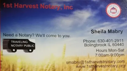 1st Harvest Notary, Inc — image 1