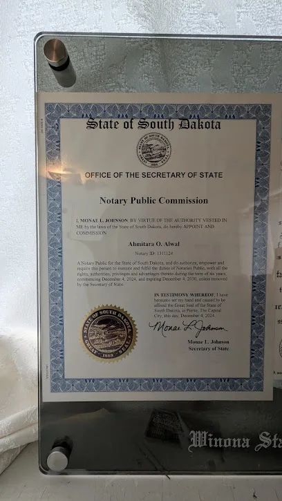 Ahmitara O. Alwal Notary Services