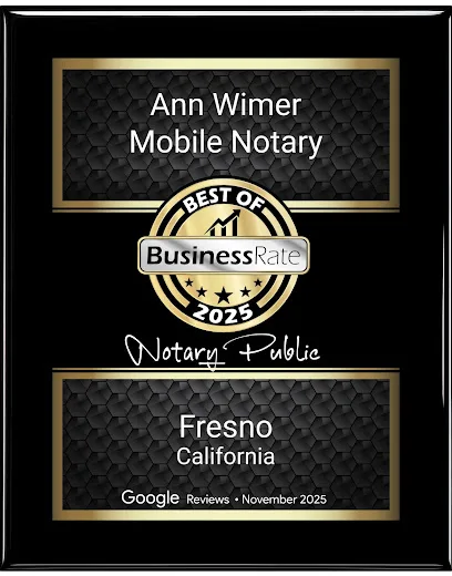 Ann Wimer, Mobile Notary
