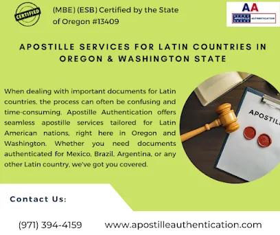 Apostille Authentication Oregon | FBI Apostille | Oregon Apostille | Document Translation Services