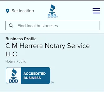 C.M. Herrera Notary Services, LLC Notary Public — image 2
