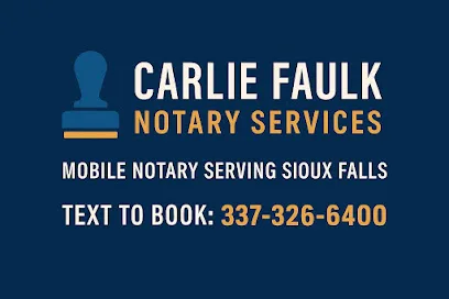 Carlie Faulk | Mobile Notary Public