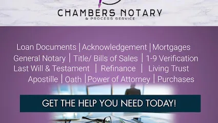 Chambers Notary & Process Services