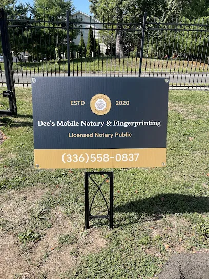 Dee's Mobile Notary and Fingerprinting — image 1
