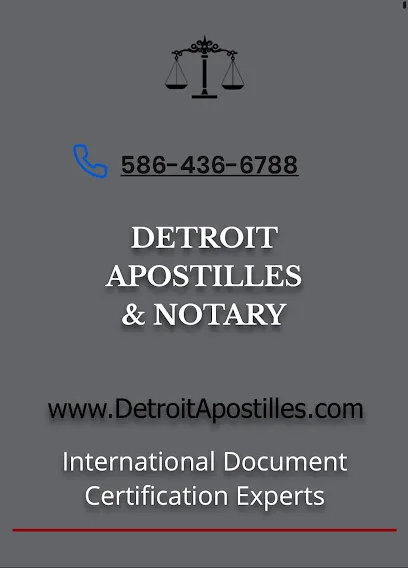 Detroit Apostilles & Notary