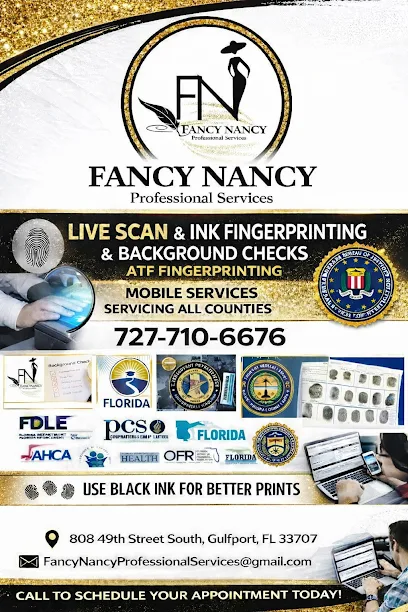 Fancy Nancy Professional Services
