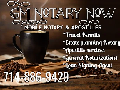 GM Notary Now - Mobile Notary & Apostilles