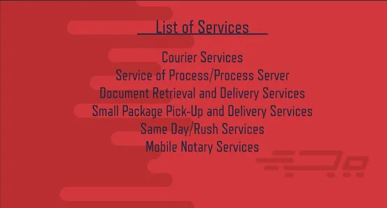 Josey Serve & Courier Services — image 2