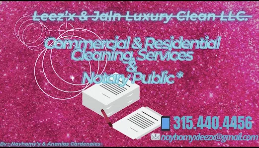 LEEZ’X & JALN LUXURY CLEAN LLC Notary Public Service English & Spanish Jacksonville Fl — image 2