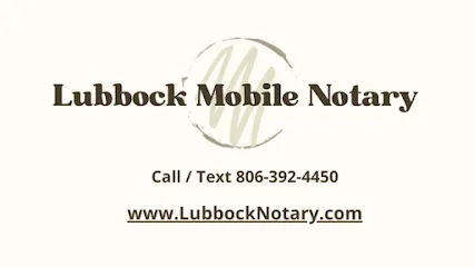 Lubbock Mobile Notary