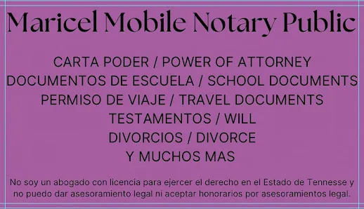 Maricel Mobile Notary Public — image 2