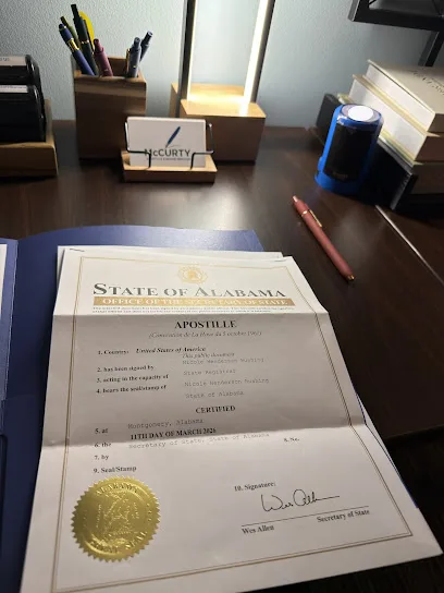 McCurty Apostille & Notary Services