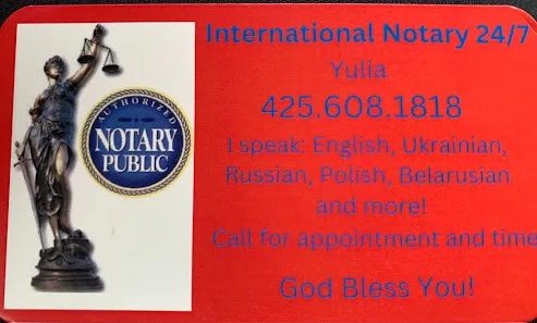 Mobile Public Notary in Seattle area