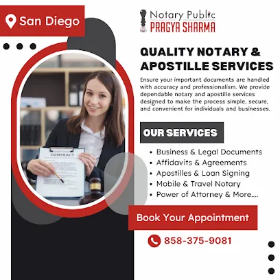 Notary Public - Pragya Sharma