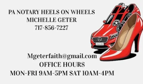 PA NOTARY ON HEELS AND WHEELS — image 2