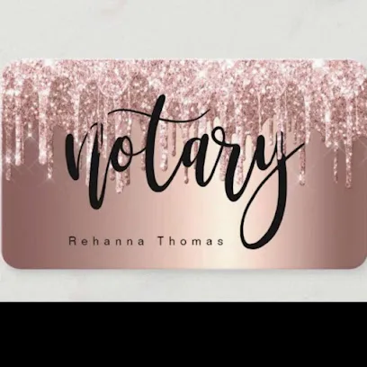 Reahna Thomas Notary