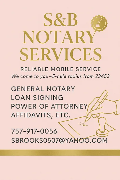 S&B Notary services — image 1
