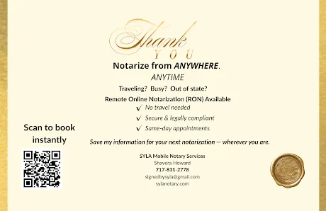 S.Y.L.A Mobile Notary Apostille Services — image 2