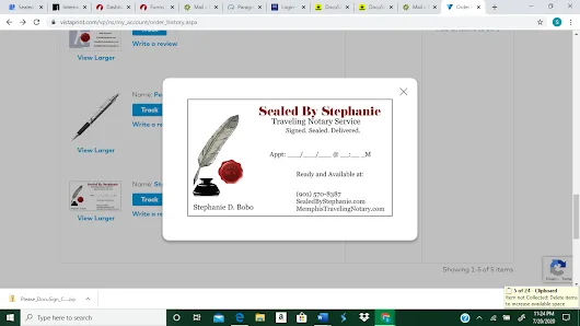 Sealed By Stephanie Traveling Mobile Notary Two — image 2