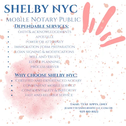 Shelby NYC Mobile Notary