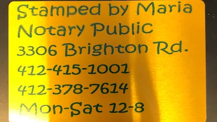 Stamped by Maria Notary — image 1