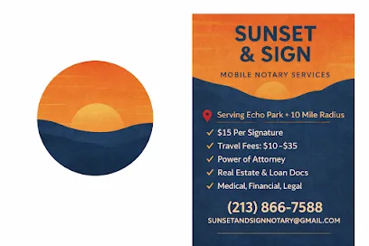 Sunset & Sign Notary — image 1