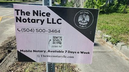 The Nice Notary LLC, Mobile & Office visits by Appointment