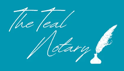 The Teal Notary — image 1