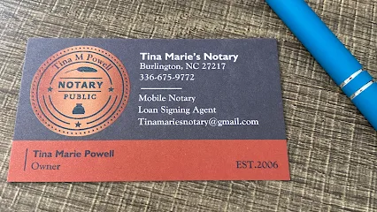 Tina Marie's Notary