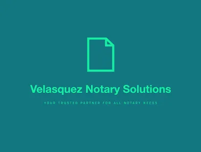 Velasquez Notary Solutions
